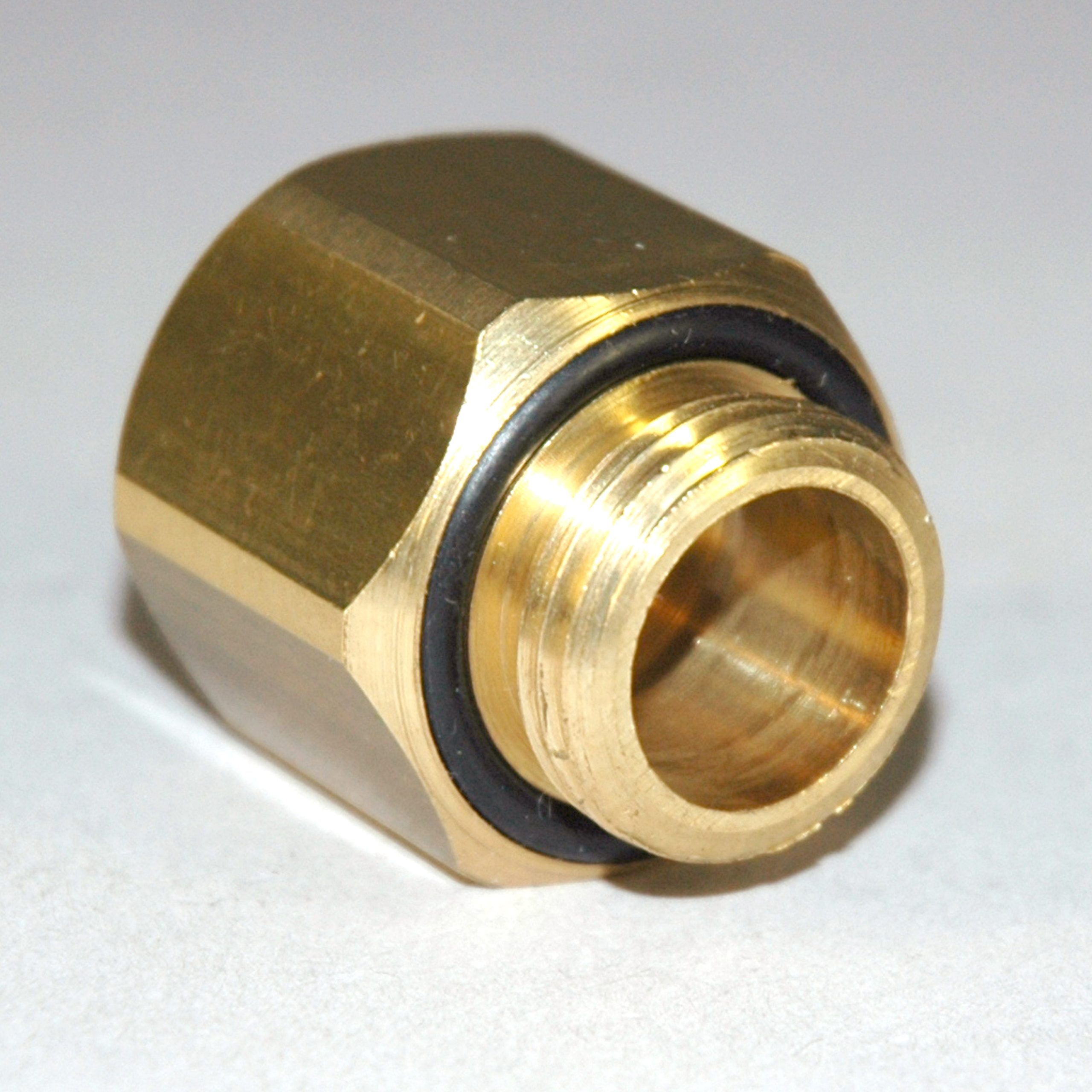 Hose Barb Adapter, 1/2" Male BSPP x 1/2" Female NPT - Image 3