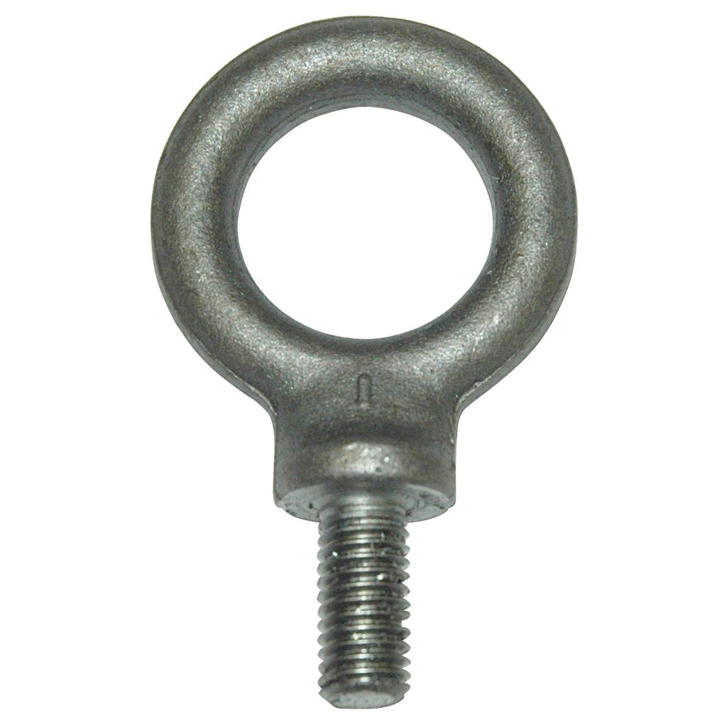 Eyebolt, 740 kg (1,631 lb.) Capacity, Metric, Shouldered, Forged Steel, M10x1.5 Thread Size