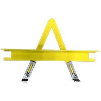V-Bracket with Aluminum Cleats, for Style 1 Drum Holder (30 Gallon Drums).