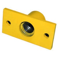 Threaded Nut with Bracket, Painted, 1"-6 Acme