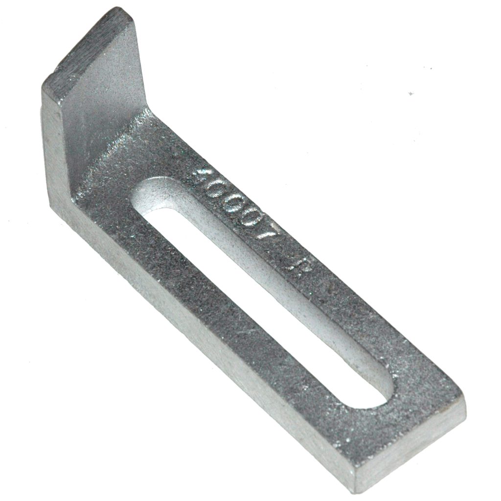 Aluminum Cleat for V-Bracket, Right-Hand