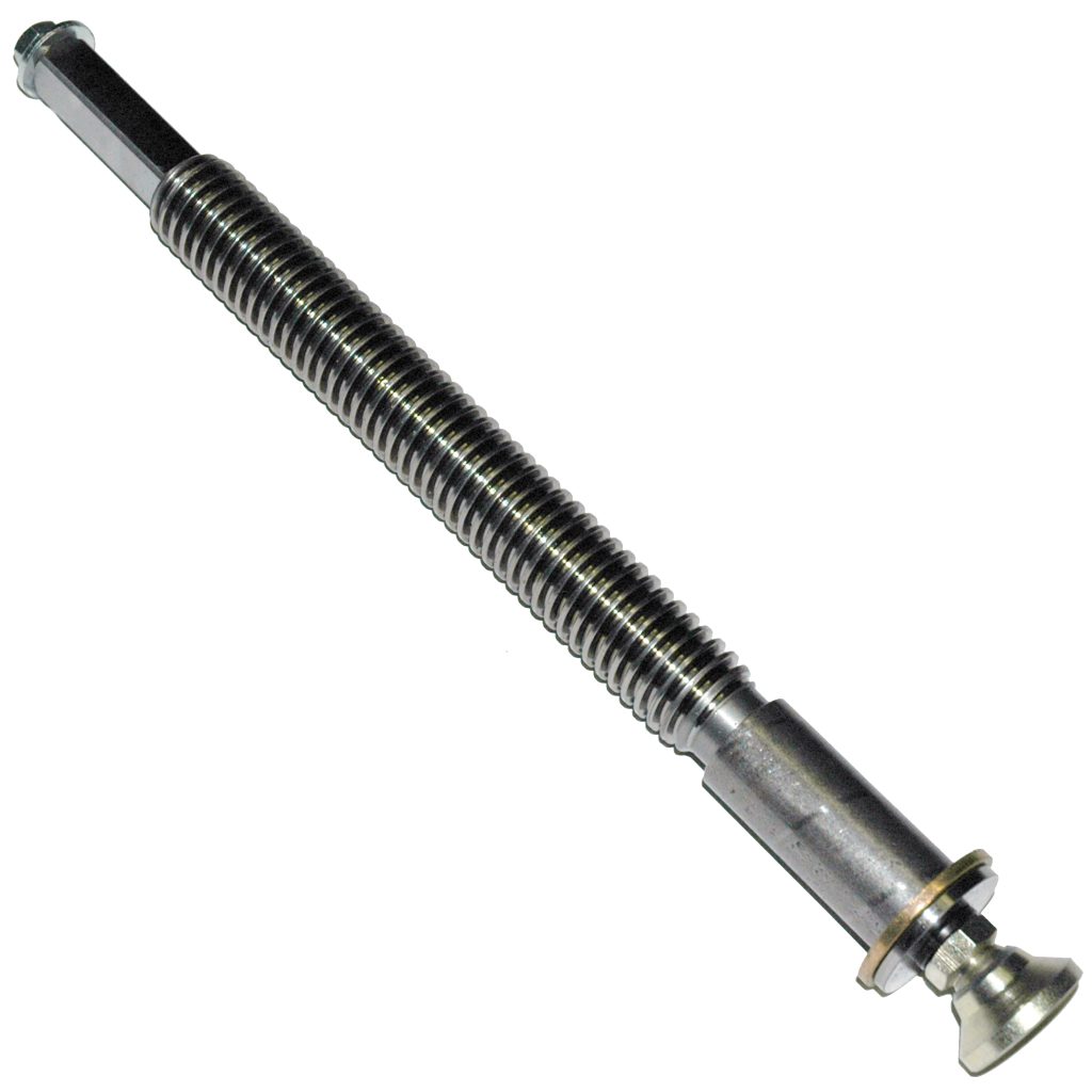 Screw Assembly, 12" L 1"- 6 Thread with Swivel Base