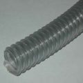 Loader Hose, 1-1/2″ ID, Static Wire, Clear Wall, Helix Reinforced Food Grade PVC, Smooth Bore