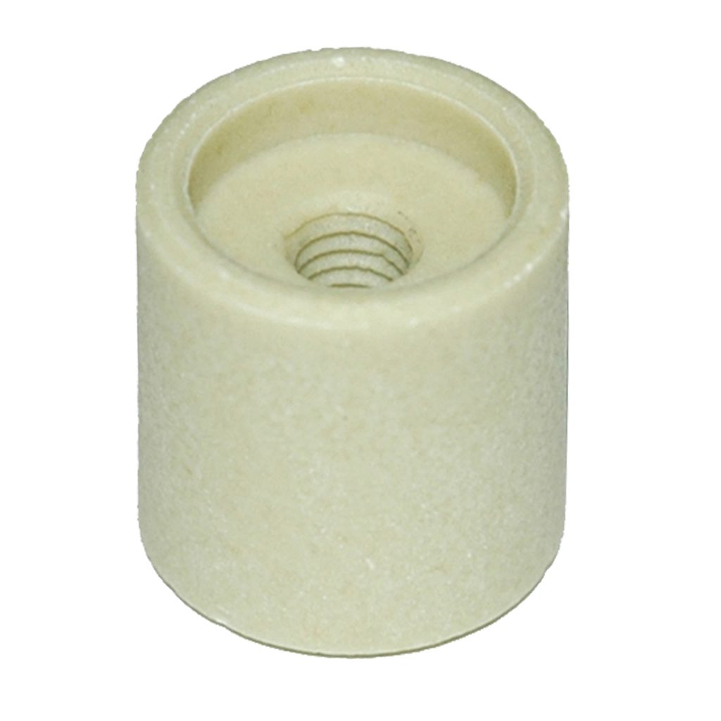 Threaded Terminal Protector, #10-32 Thread, 1 Piece, Ceramic