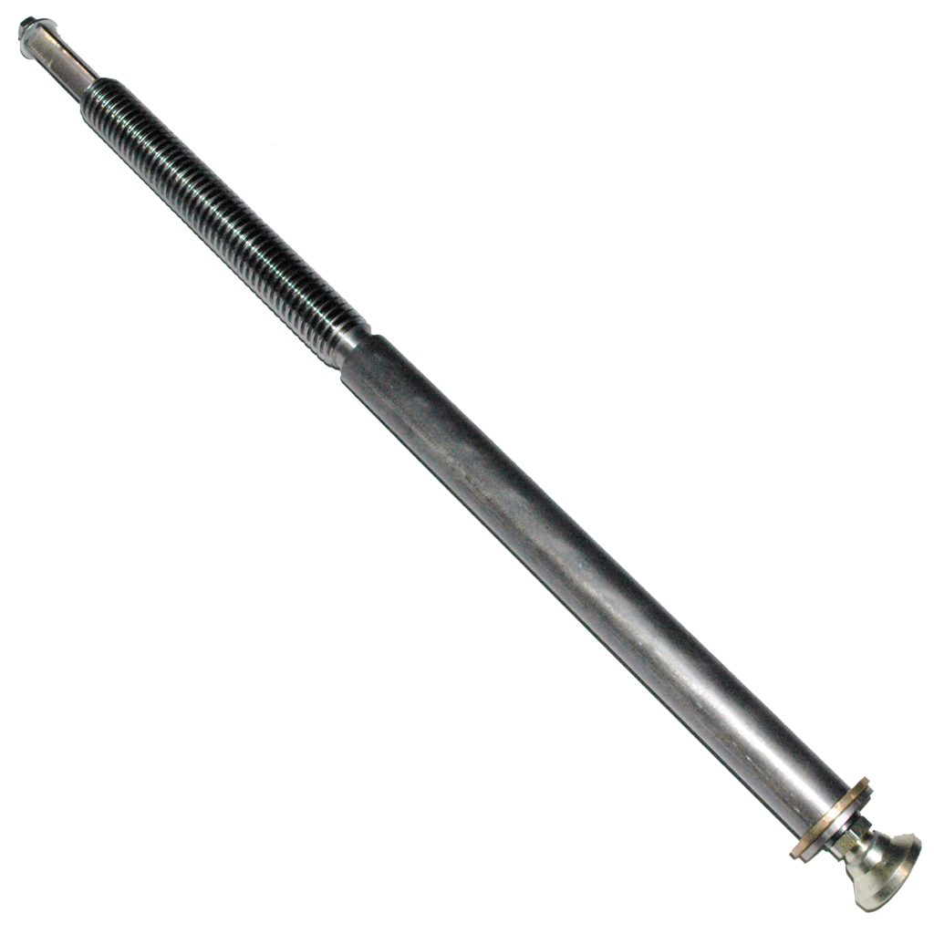 Screw, 20" L, 1"-6 Thread with Swivel Base, Converts Style 2 Drum Holder to Tumble 30 Gallon Drums