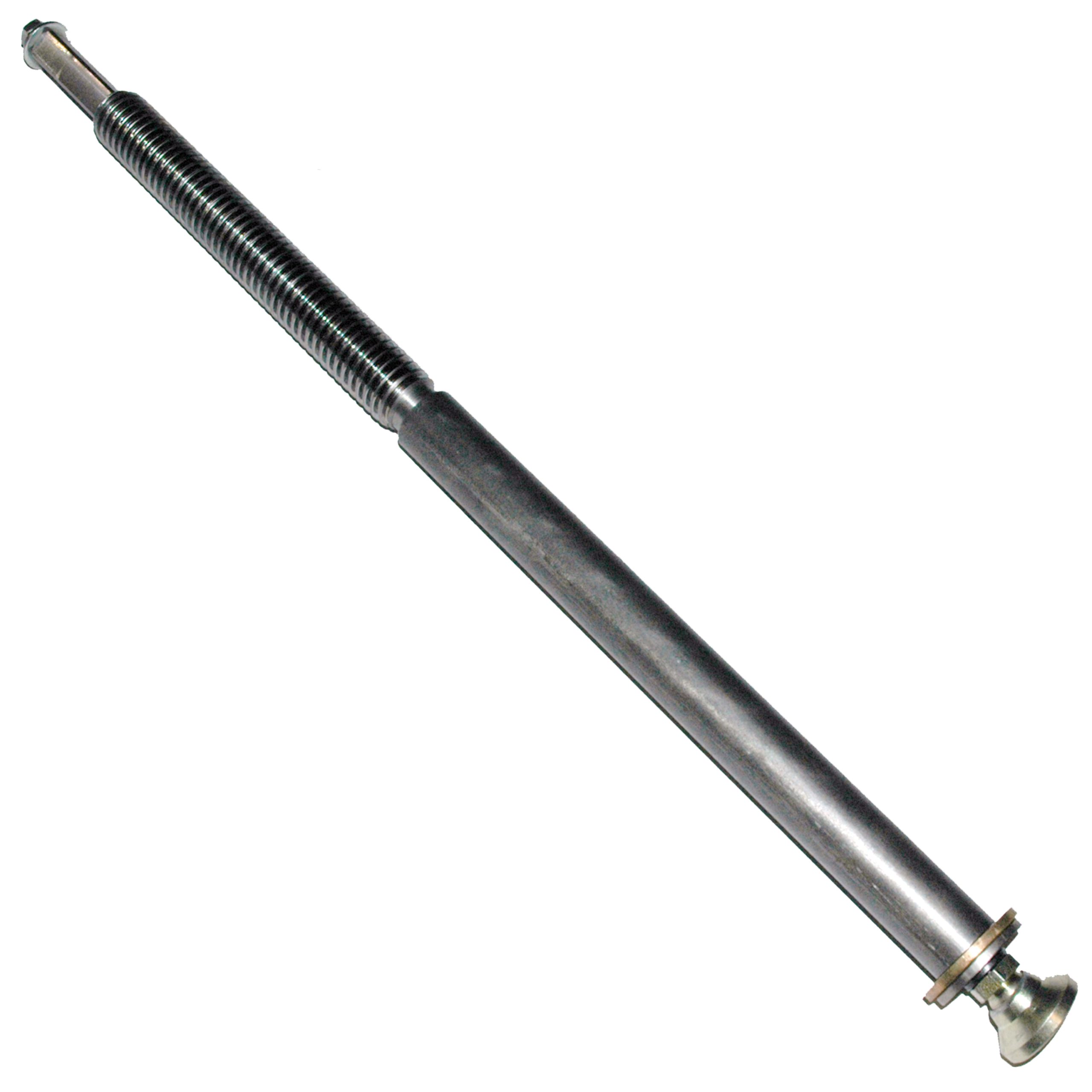 Screw, 20" L, 1"-6 Thread with Swivel Base, Converts Style 2 Drum Holder to Tumble 30 Gallon Drums - Image 1