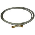 Hose, High Heat Resistant, PTFE, 8' Long, Swaged 1/4" Male NPT Fittings on Both Ends - Image 2