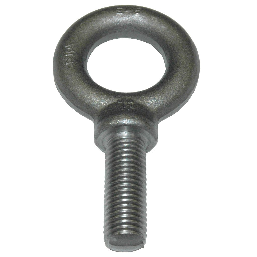 Eyebolt, 5,000 lb. Capacity, Standard, Shouldered, Forged Steel, 3/4"-10 Thread Size