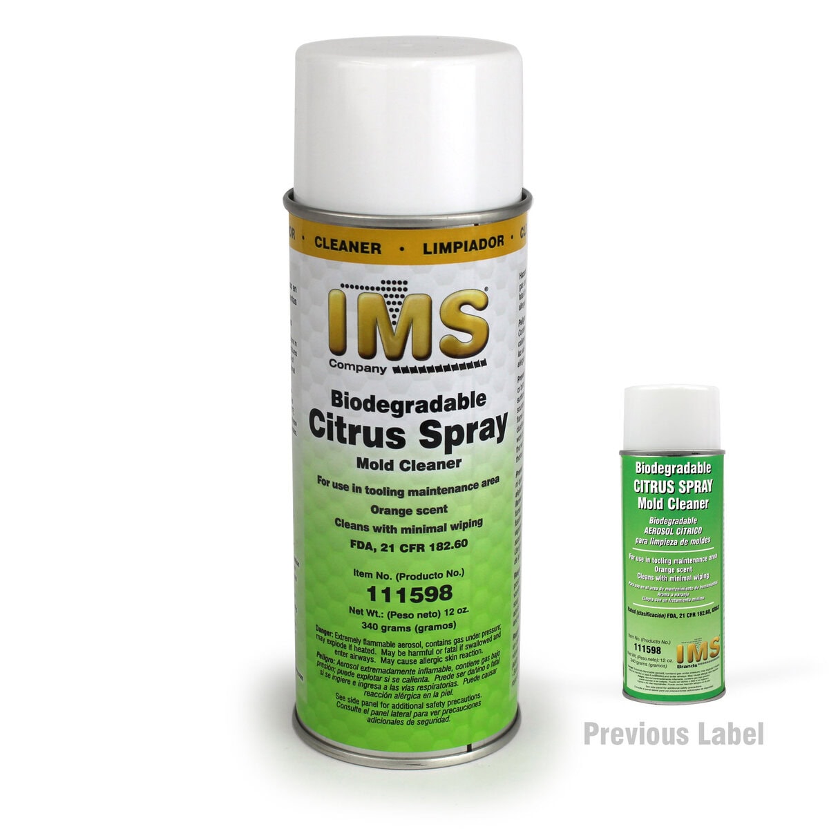 Mold Cleaner, Citrus Spray, Can - Image 1