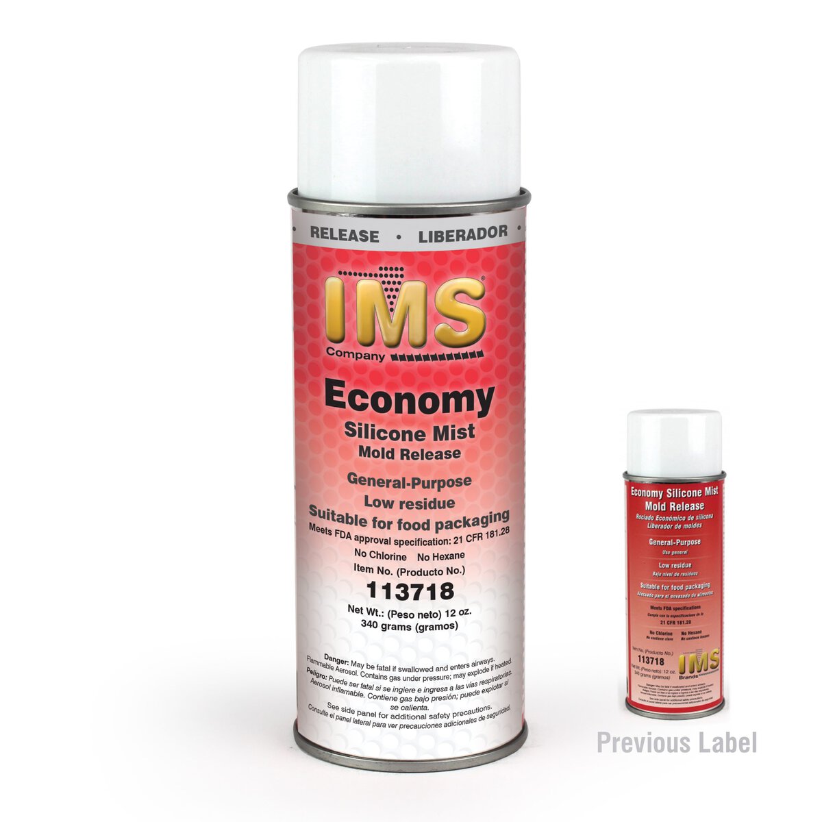 Mold Release, Economy Silicone, Aerosol Spray - Image 1