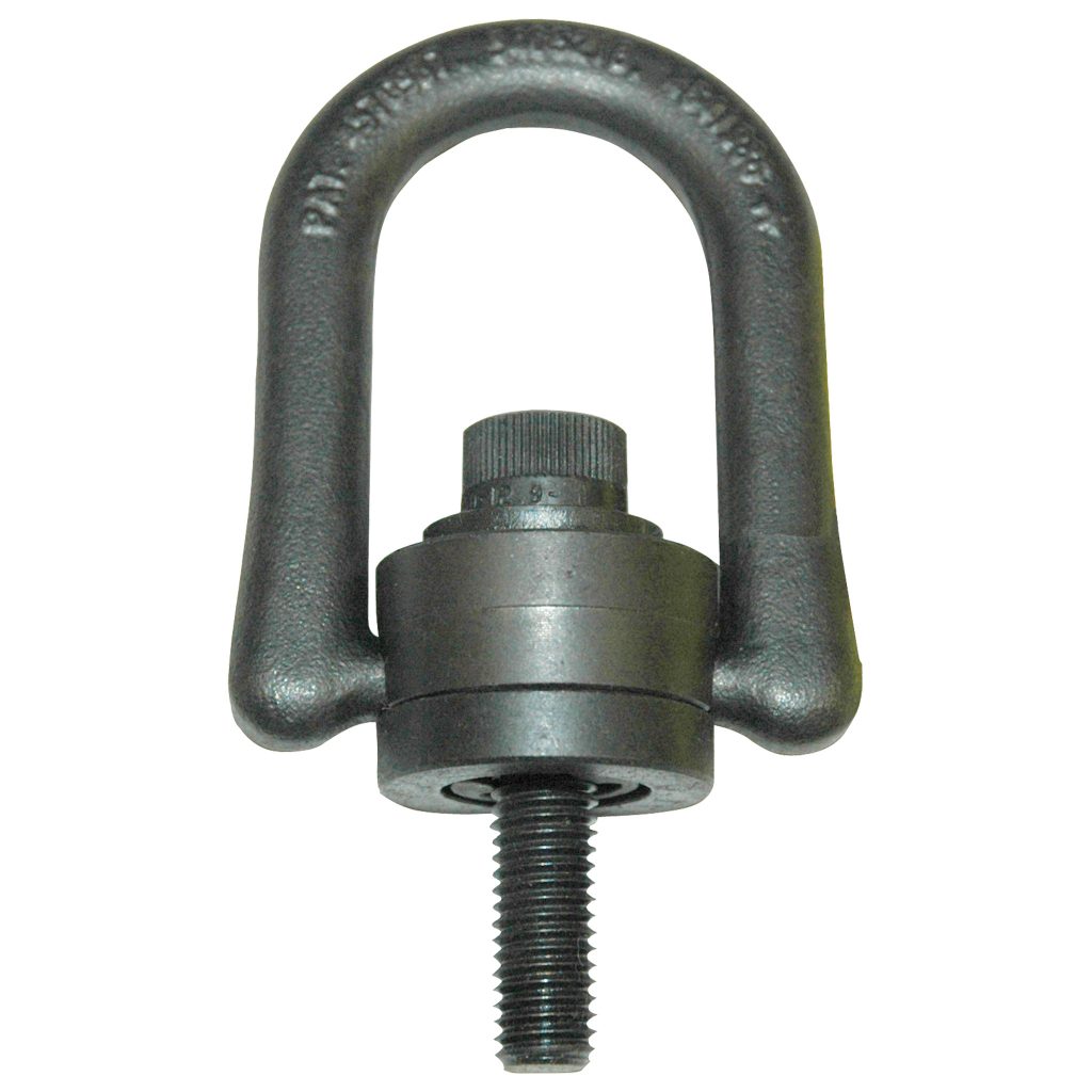 Hoist Ring, Metric Size, Rated Load: 450 kg. M10x1.5 Thread Size, 26mm Thread Length