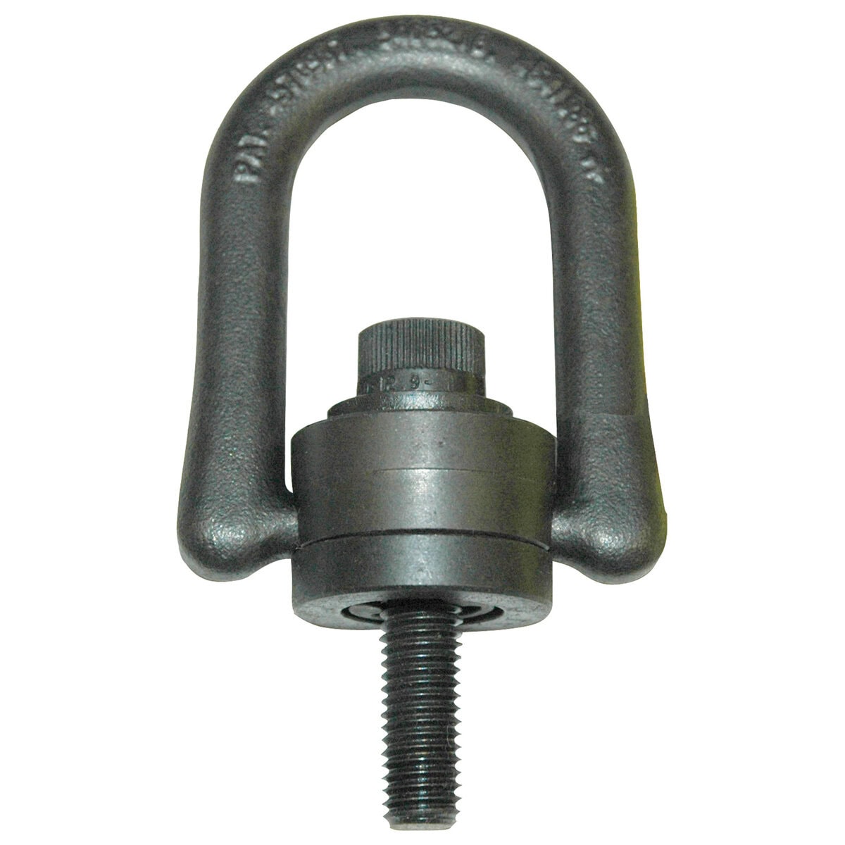 Hoist Ring, Metric Size, Rated Load: 450 kg. M10x1.5 Thread Size, 26mm Thread Length - Image 1