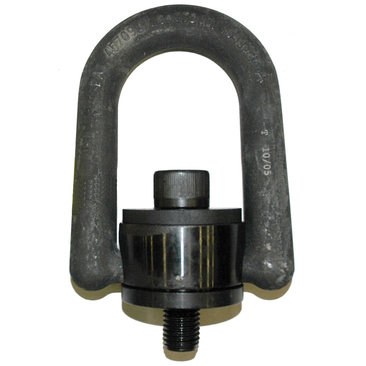 Hoist Ring, Standard Size, Rated Load: 8000 lb. 7/8"-9 Thread Size, 1.20" Thread Length - Image 1