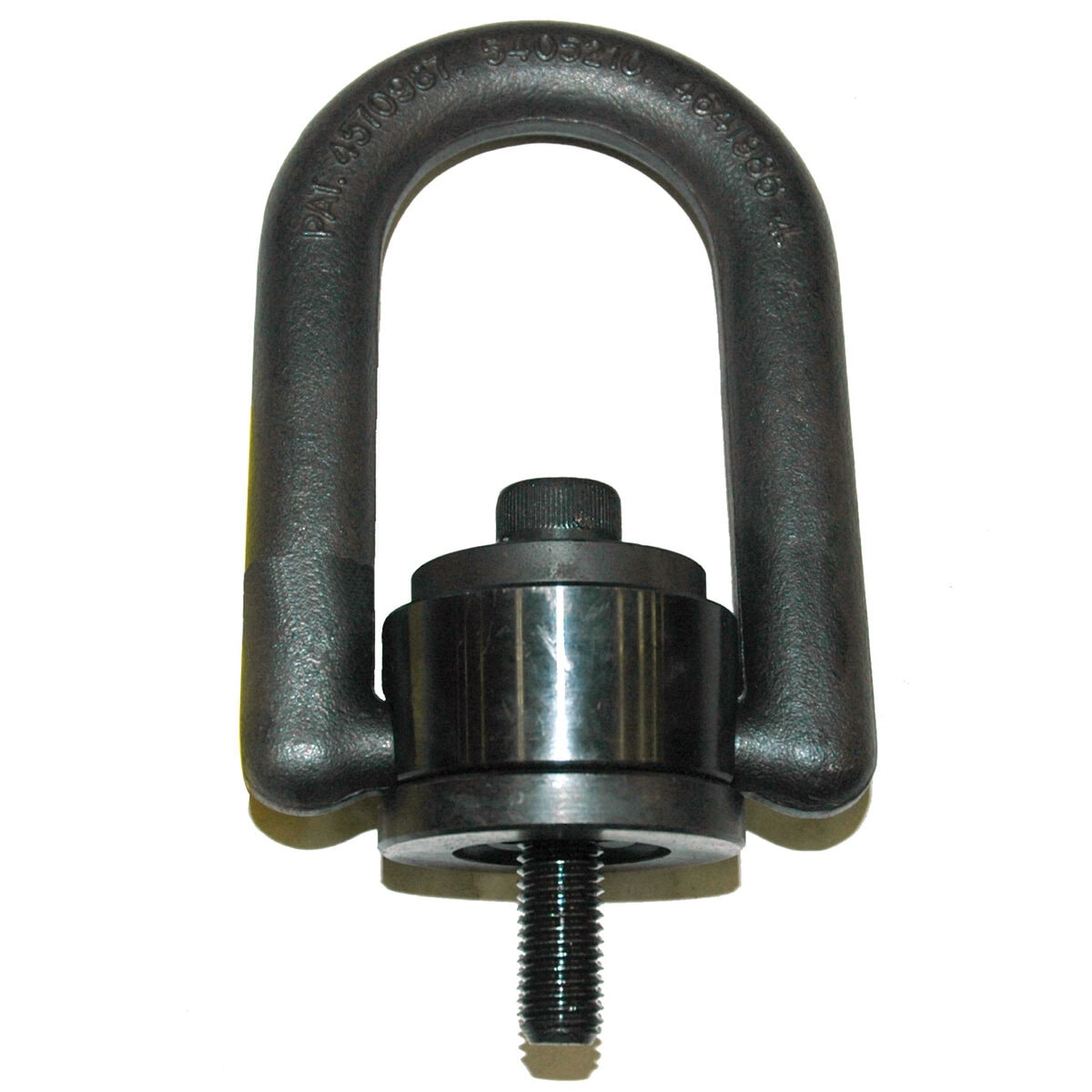 Hoist Ring, Metric Size, Rated Load: 1050 kg. M12x1.75 Thread Size, 25mm Thread Length. - Image 1