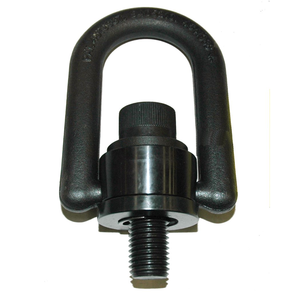 Hoist Ring, Metric Size, Rated Load: 2200 kg. M20x2.5 Thread Size, 25mm Thread Length