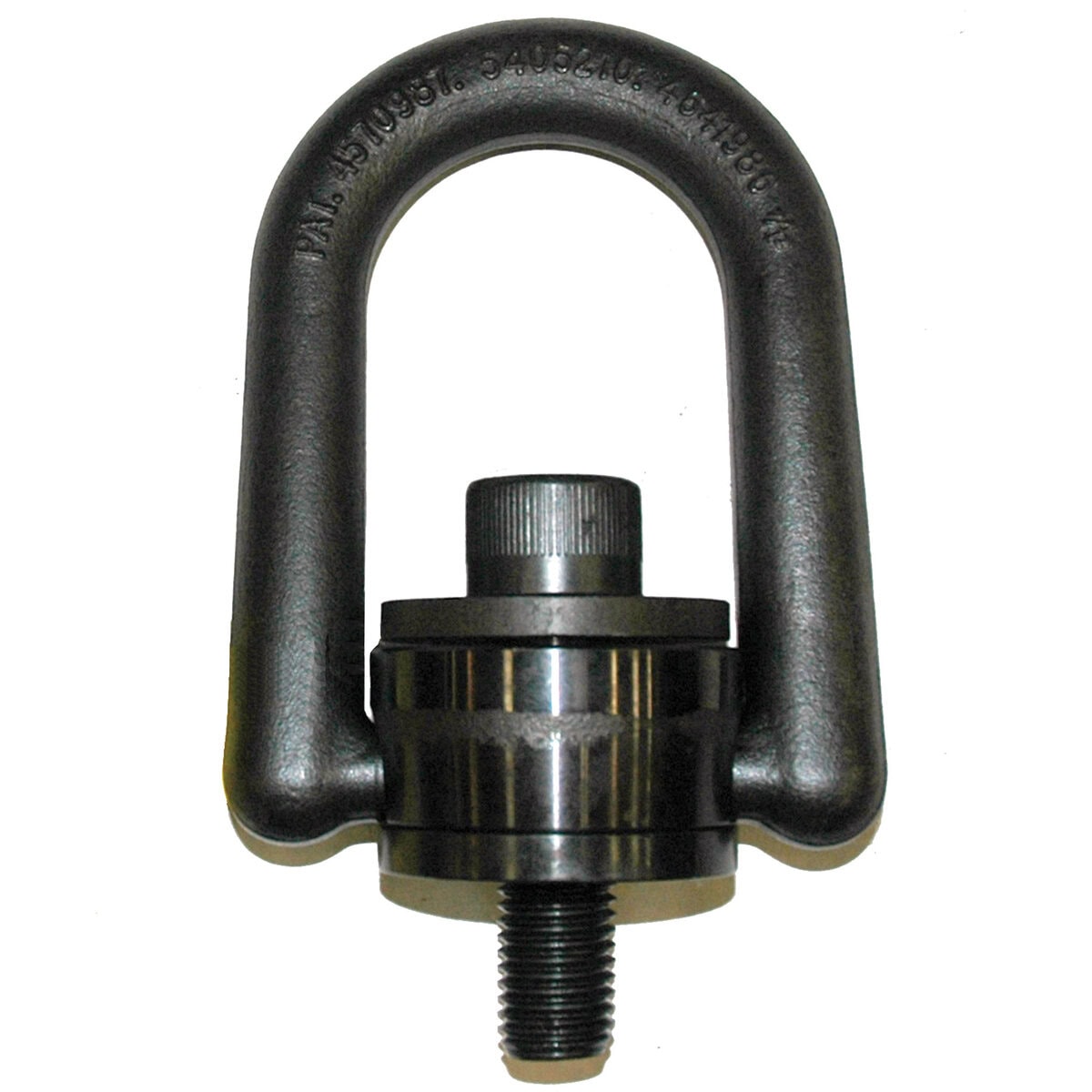 Hoist Ring, Metric Size, Rated Load: 4200 kg. M24x3.0 Thread Size, 38mm Thread Length - Image 1
