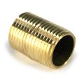 Pipe Nipple, 1/2" NPT, Close, Brass - Image 2