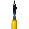 Gate Cutter, 4″, Model S-44, Leaf Spring, 15° Flat Back Blade, Hardened, Slim Profile
