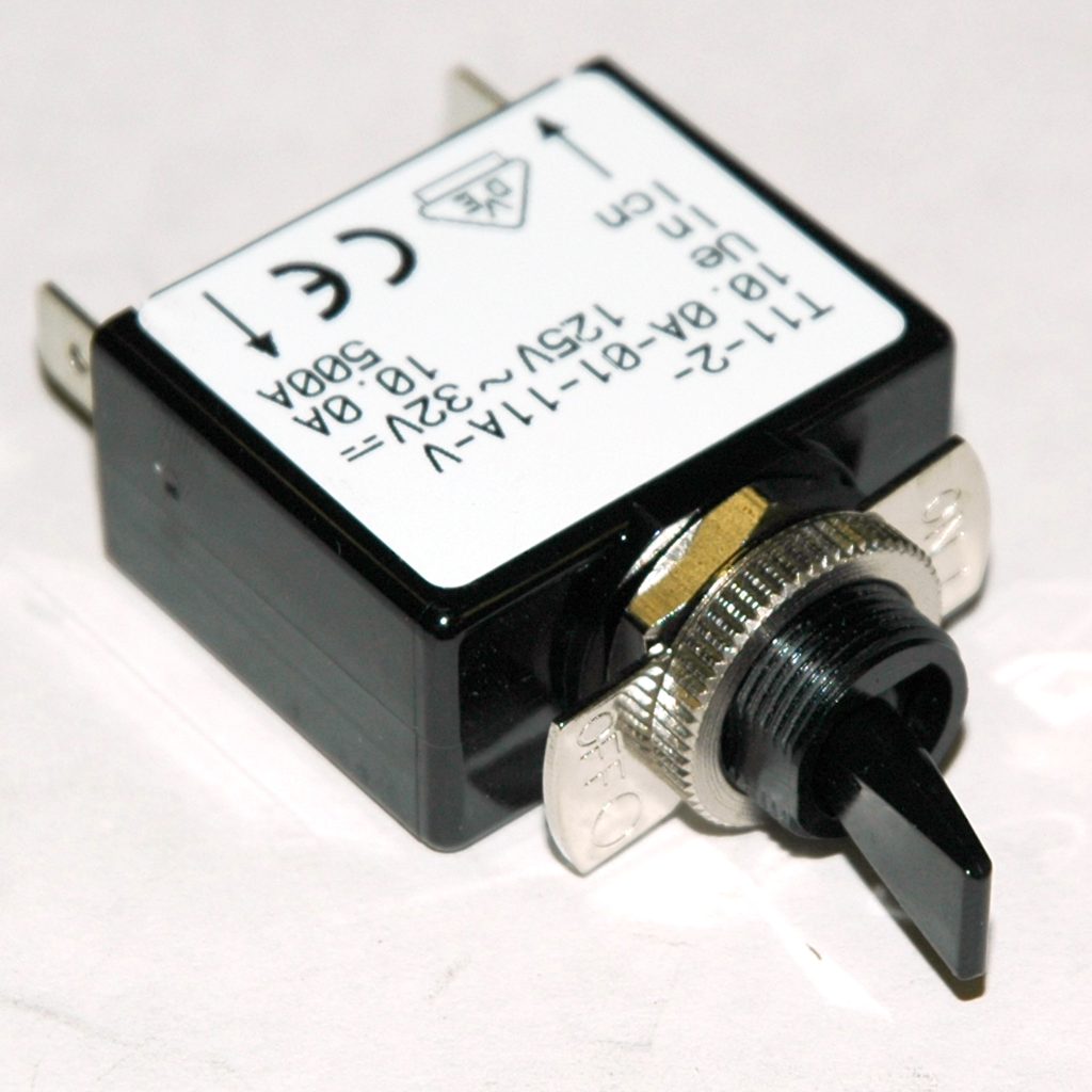 Toggle Switch, Circuit Breaker Style, On/Off For All 1250 And 1500 Series Loaders