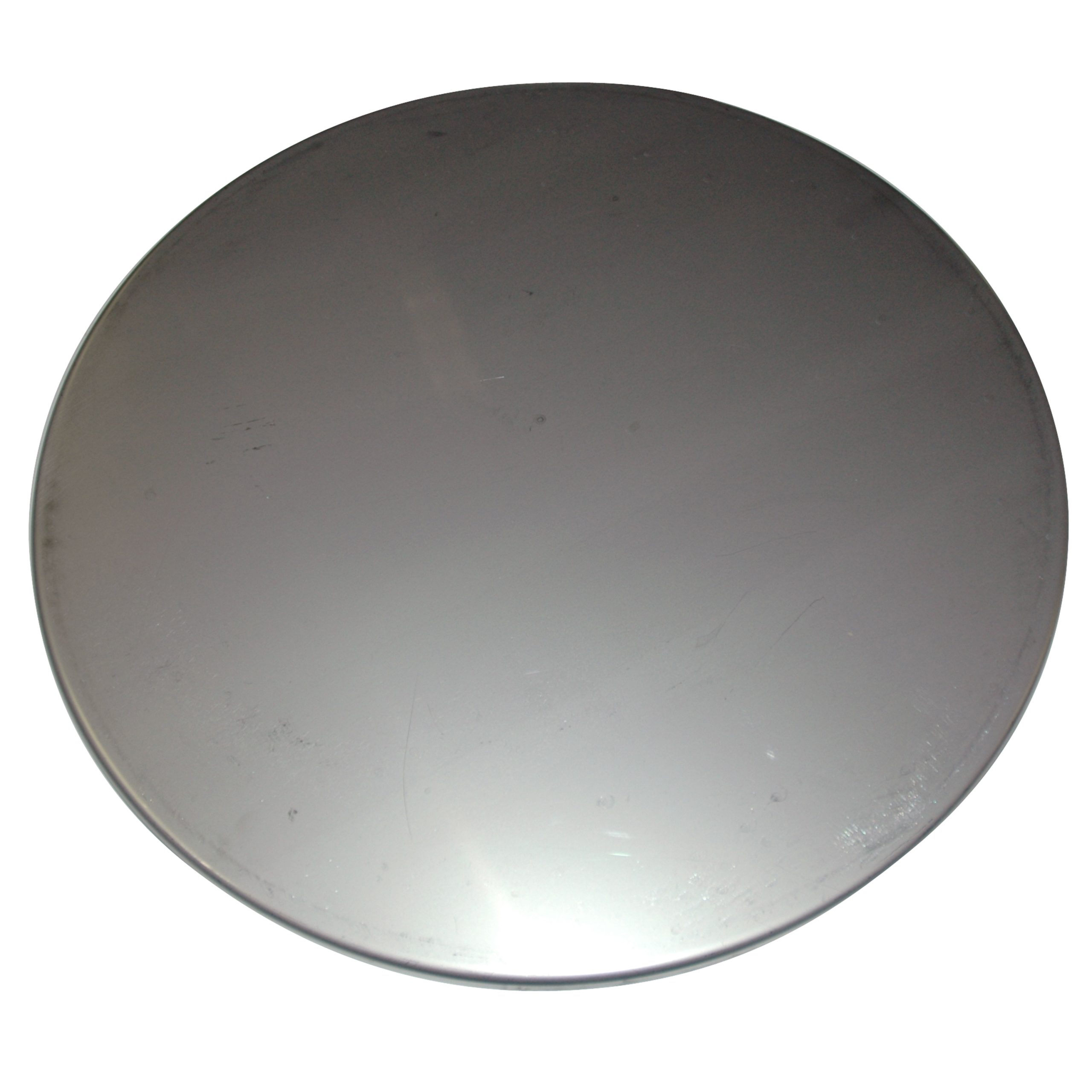 Lid for 20" Diameter Conical Hopper, 21.42" ID, 3/4" Lip, 304 Stainless Steel 14 Gauge - Image 1