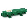 Manifold, Water, Steel, ST Series (2) 3/4″ NPT Inlet/Outlet, (4) 1/2″ NPT Ports, 11-1/2″ OAL