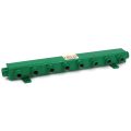 Manifold, Water, Steel, HV-ST Series (2) 1-1/4″ NPT Inlet/Outlet, (8) 1/2″ NPT Ports