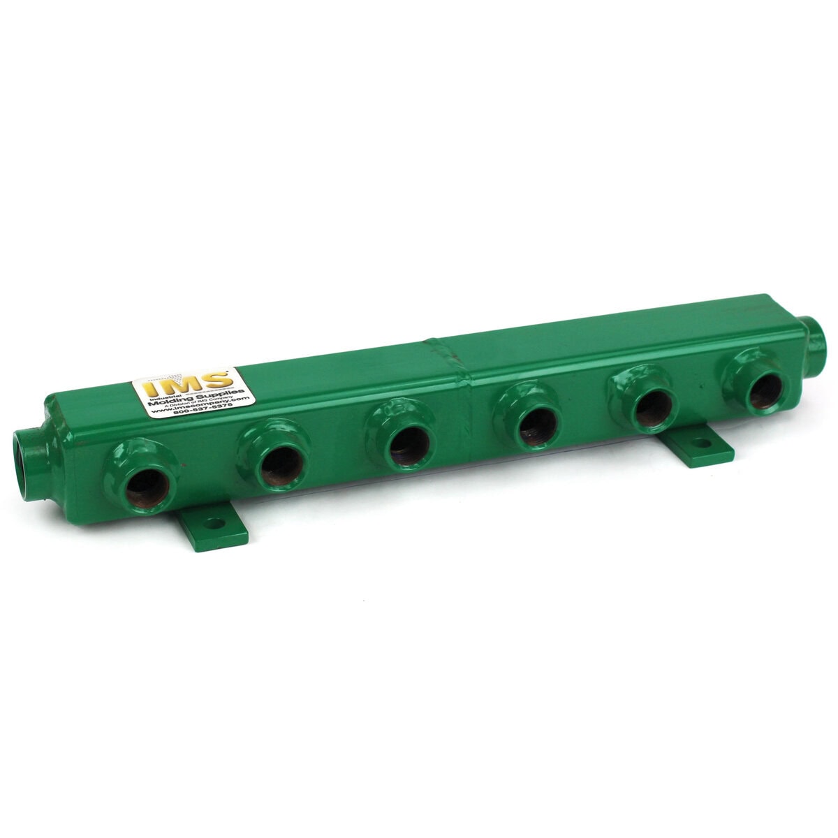 Manifold, Water, Steel, BH Series (Bulkhead) (2) 3/4" NPT Inlet/Outlet, 1/2" NPT Ports, 3 Circuit - Image 1