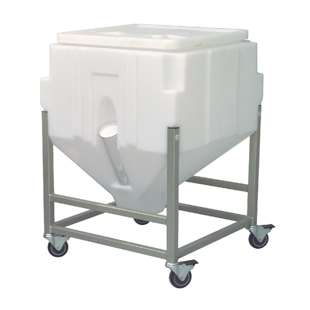 Portable Resin Bin, 368 lb Capacity