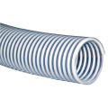Loader Hose, 3″ ID, Smooth Cover, Clear Wall, White Helix Reinforced PVC & Seamless Smooth Bore