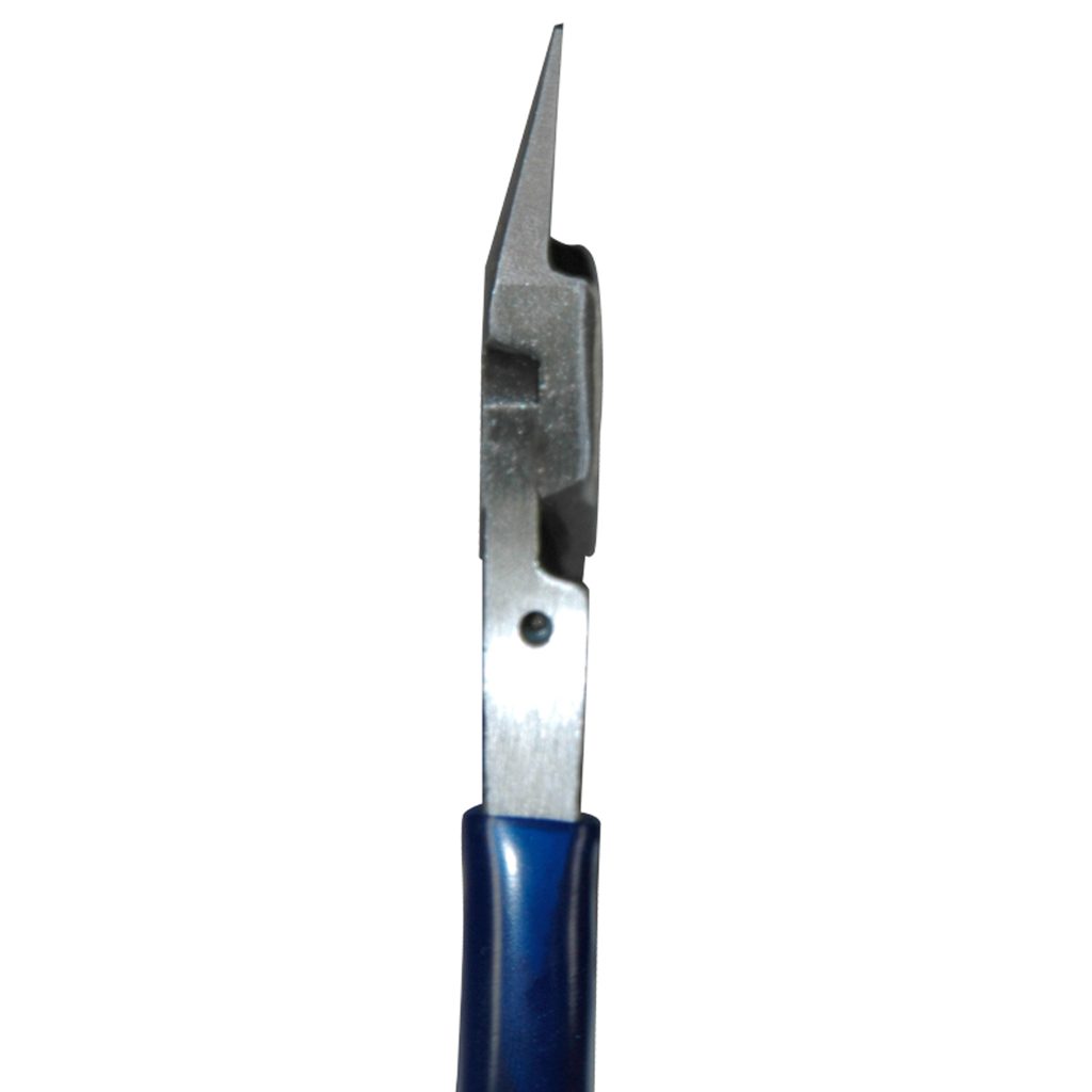 Gate Cutter, 6", Leaf Spring, Slim Profile, Needle Nose, 15° Blade Angle