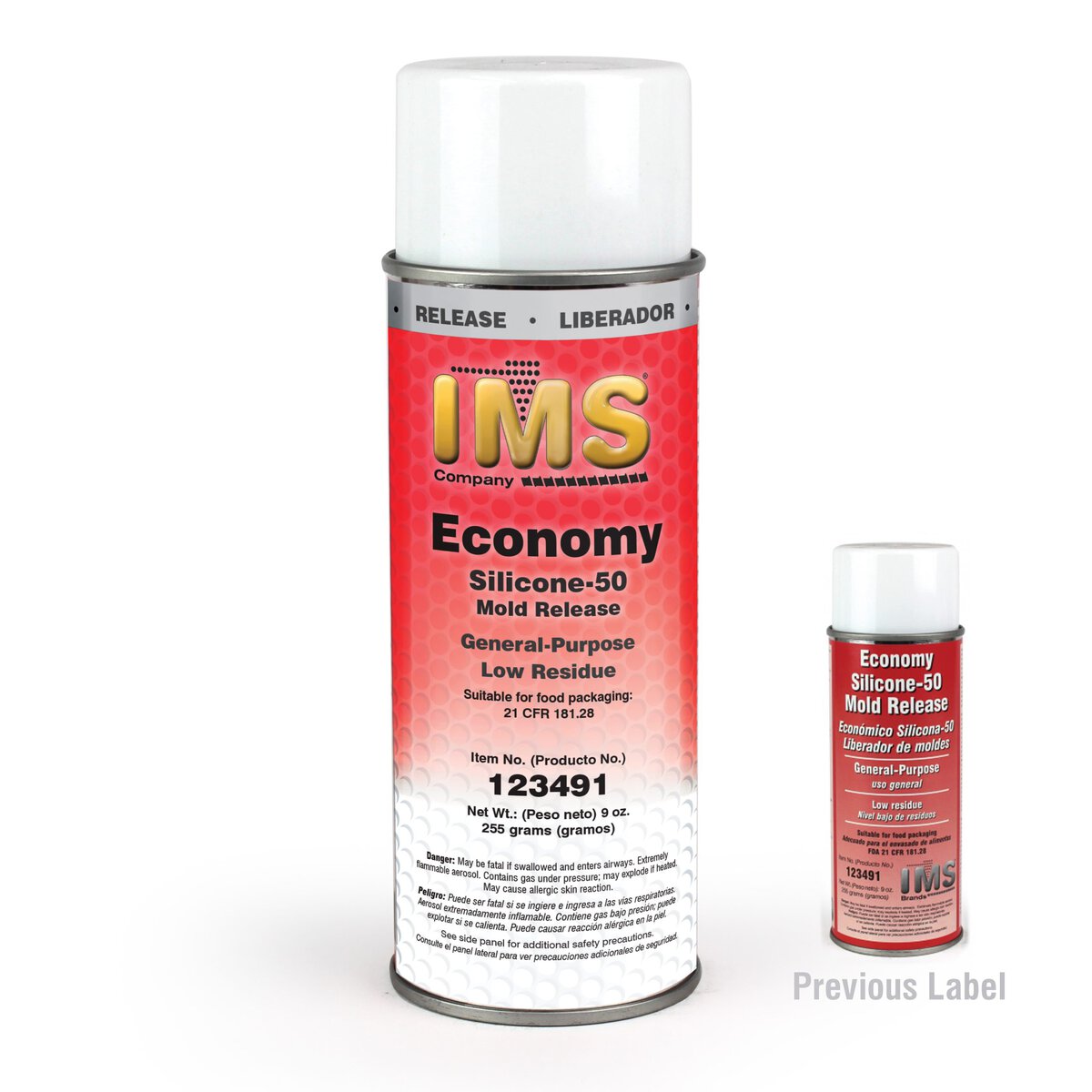 Mold Release, Economy Silicone-50, Aerosol Spray - Image 1