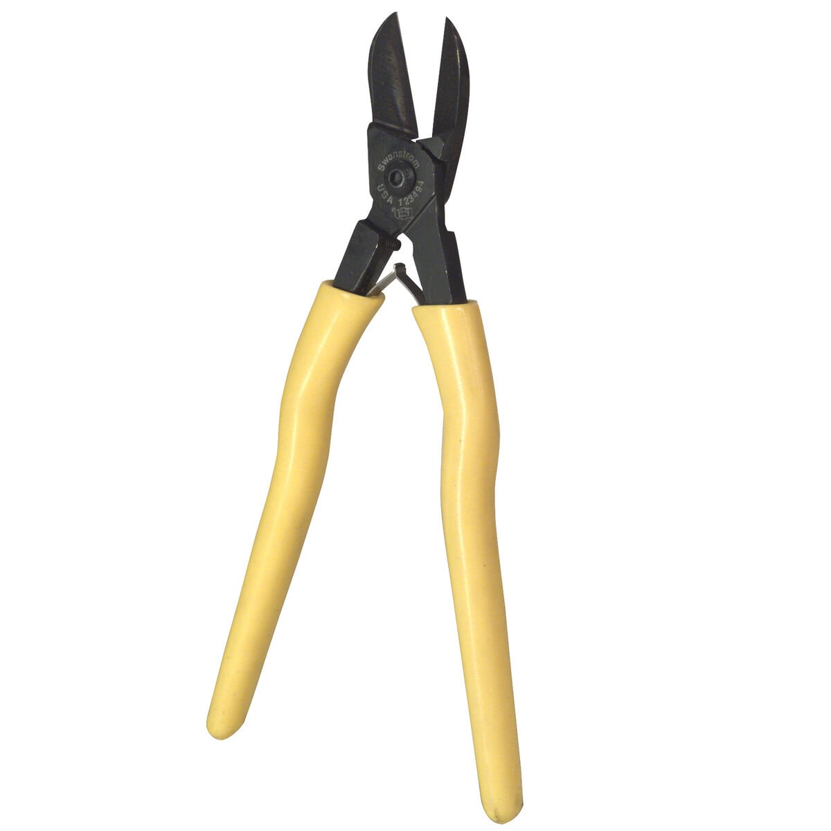 Gate Cutter, 8", Model S-88, Leaf Spring, 15° Flat Back Blade, Hardened, Slim Profile - Image 1