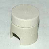 Threaded Terminal Protector, #10-24 Thread, 2 Pieces, Ceramic