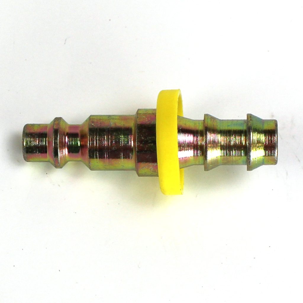 Plug, 20 & 30 Series, 1/4" Body, 3/8" Push-On Hose Barb