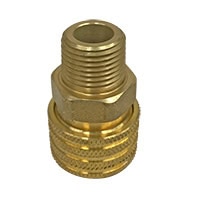 Coupler, 20 Series, 1/4" Body, 3/8" Push-On Hose Barb