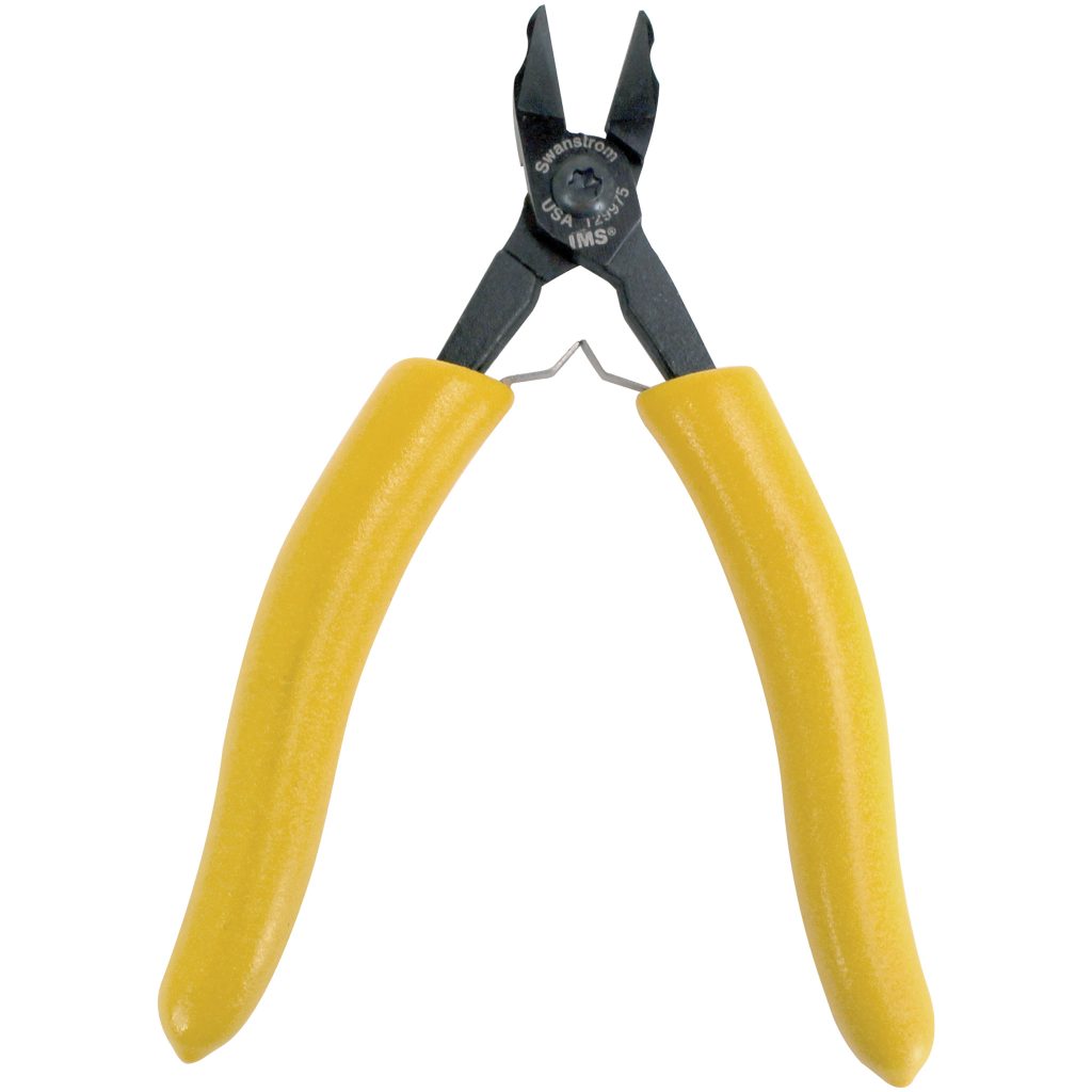 Gate Cutter, 6", Model SB6.CH, Leaf Spring, 15° Flat Back Blade, Hardened, Oval Profile