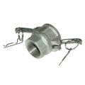 Cam & Groove Coupling, Type A 1-1/2″ Stainless Steel, Male Adapter x Female NPT Thread