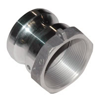 Cam & Groove Coupling, Type A 2" Aluminum, Male Adapter x Female NPT Thread