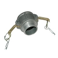 Cam & Groove Coupling, Type B 2" Aluminum, Female Coupler x Male NPT Thread