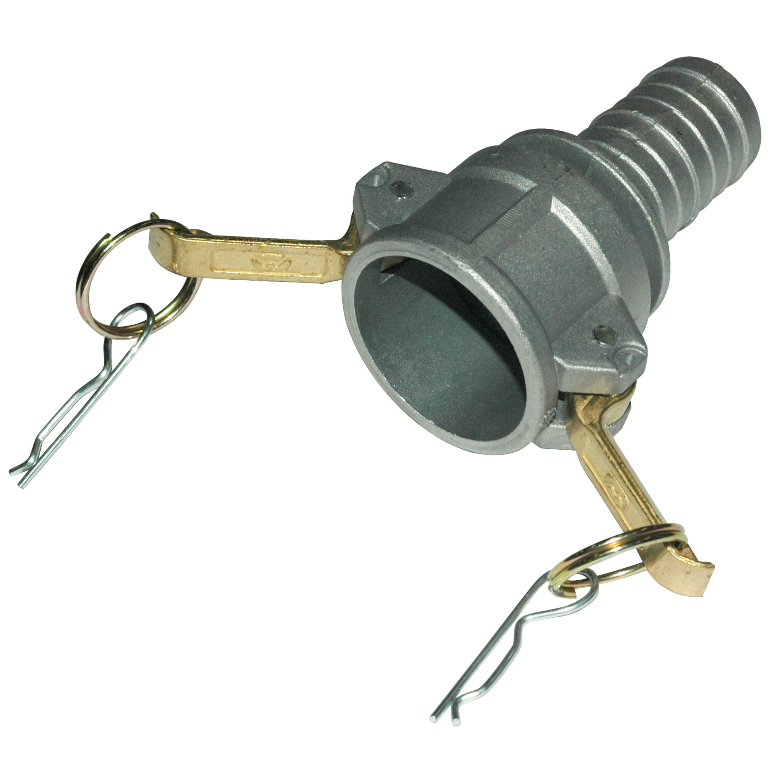 Cam & Groove Coupling, Type C 1-1/2" Aluminum, Female Coupler x Hose Shank - Image 2