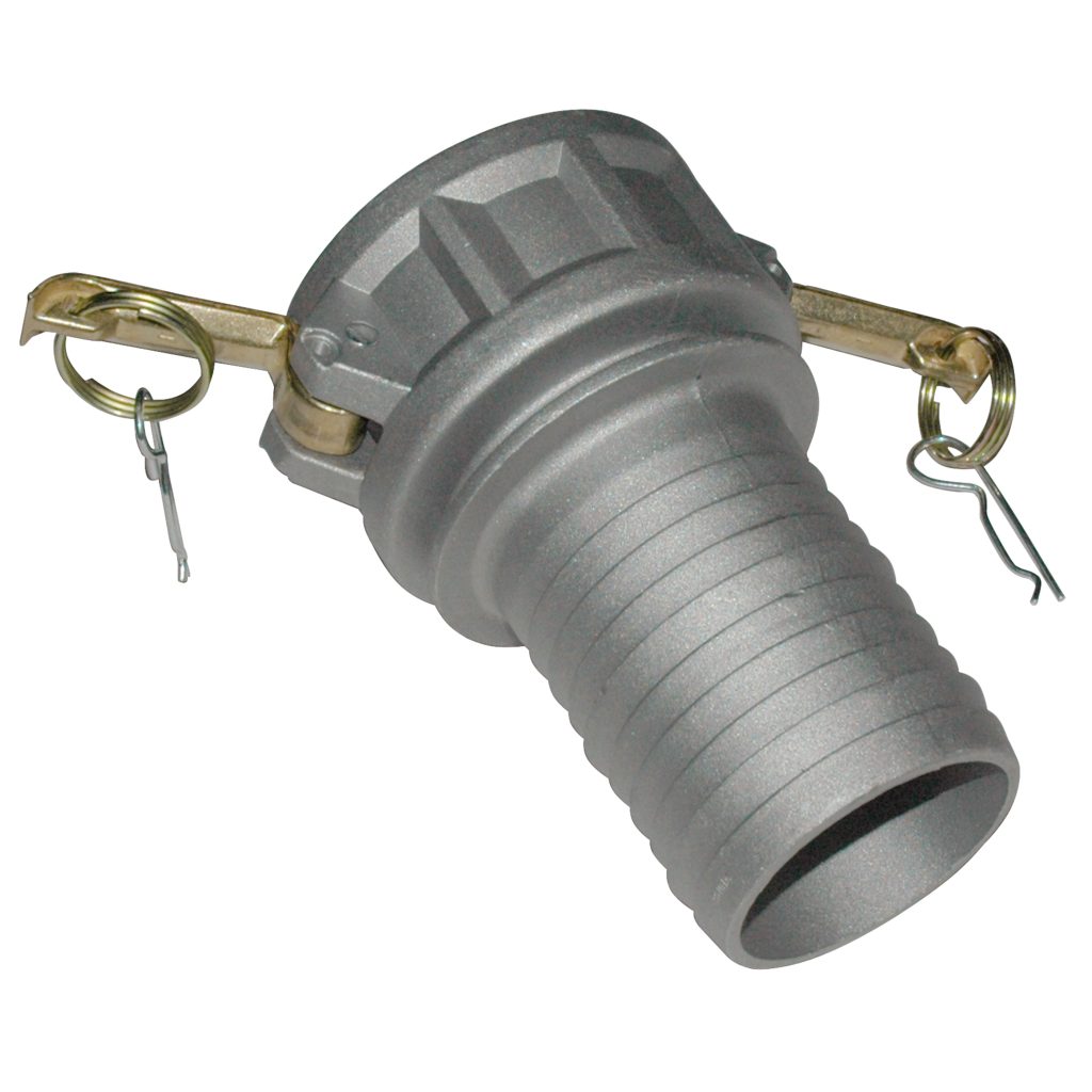 Cam & Groove Coupling, Type C 3" Aluminum, Female Coupler x Hose Shank