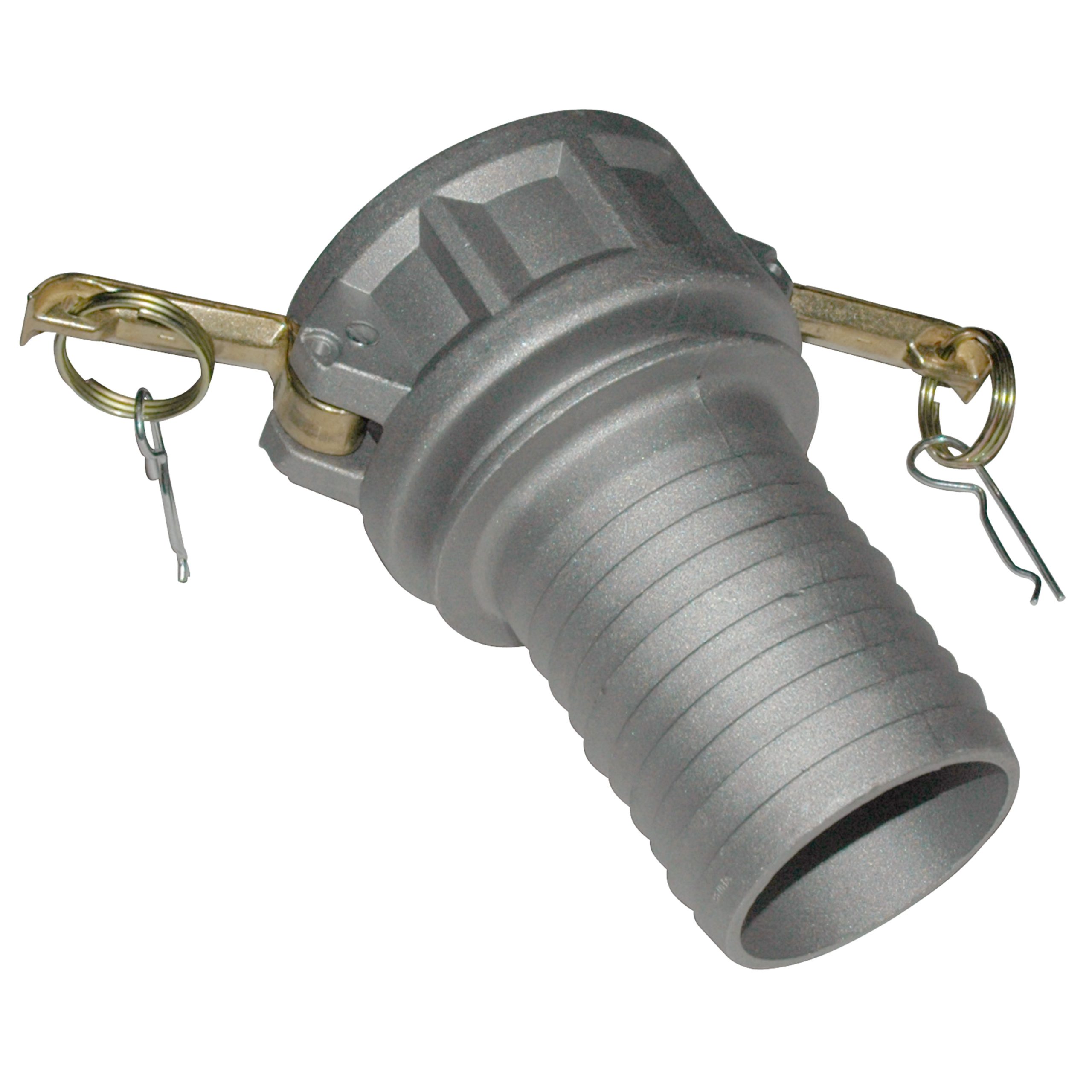 Cam & Groove Coupling, Type C 3" Aluminum, Female Coupler x Hose Shank - Image 1