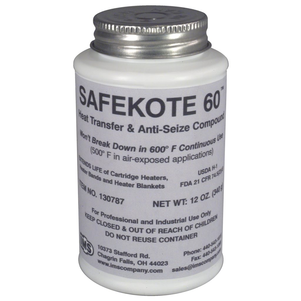 SafeKote 60, Heat Transfer and Anti-Seize Compound, for up to 600°, 12 oz