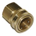 Coupler, ST Series, 1″ Passage, 1″ Female NPT, Brass