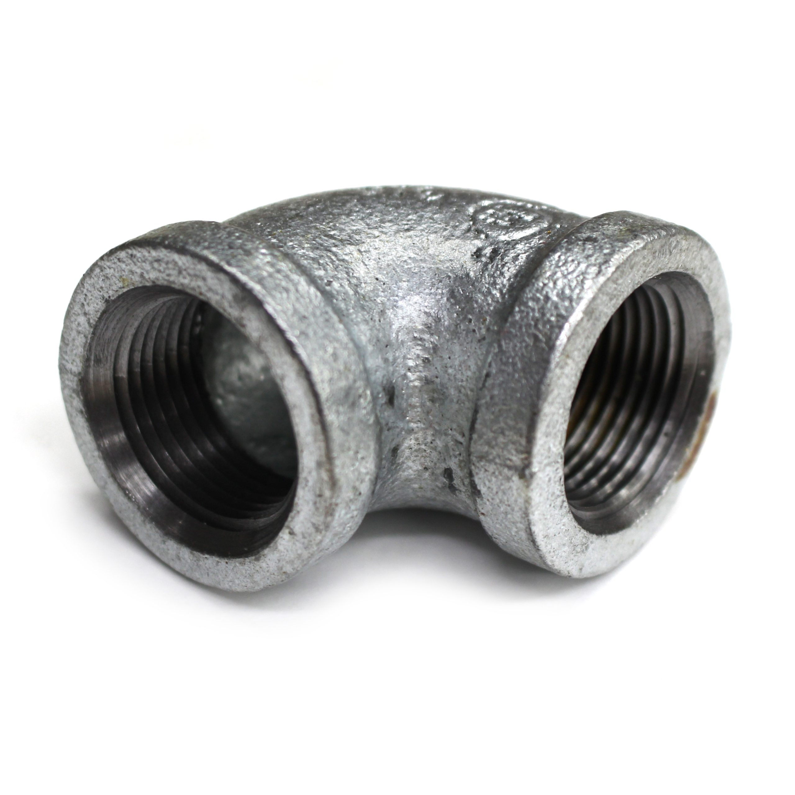 Elbow, 90 Degree, 3/4" NPT, Galvanized Steel - Image 1