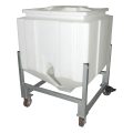 Portable Resin Bin, 800 lb Capacity