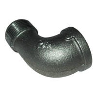 Elbow, Street, 90 Degree, 3/4" NPT Black Steel