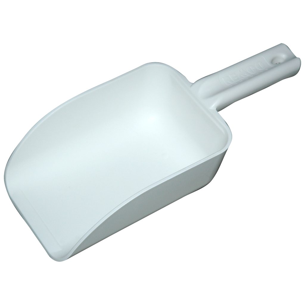 Scoop, Plastic, 32 OZ, Flat Bottom Style,