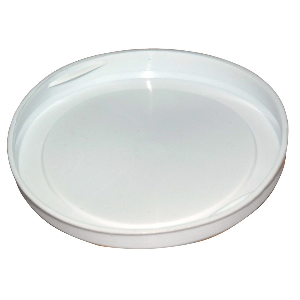 Cover Cap For Resin Bins, 4" OD, Plastic