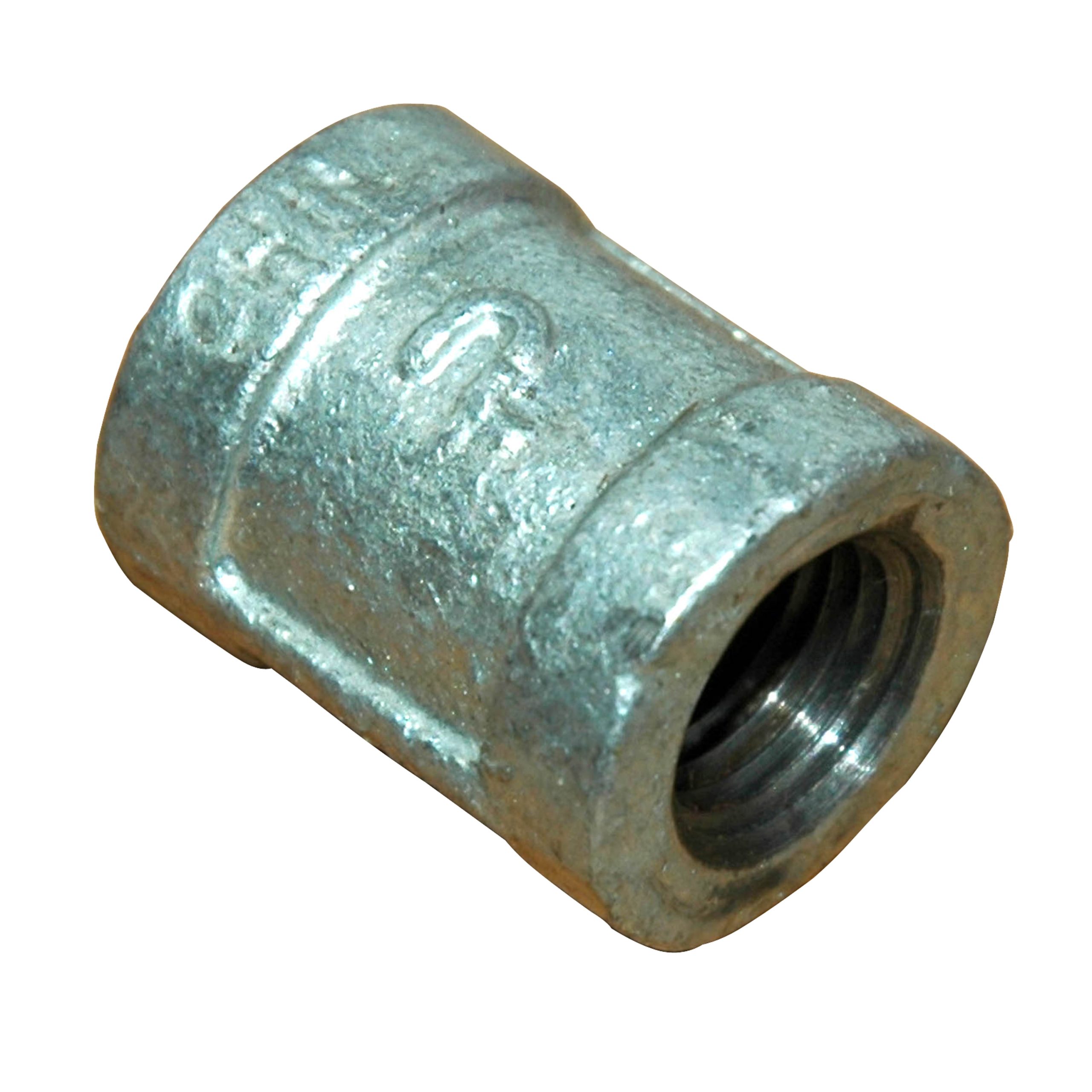 Coupling, 3/4" NPT, Galvanized Steel - Image 1